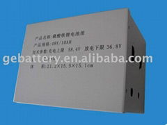 LiFePO4 battery pack 48V10Ah