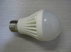 6W ceramic LED  Bulb E26/E27 (500lm,600lm,700lm +50000hour Lifespan)