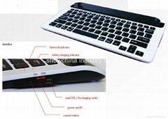 Portablet Bluetooth Keyboard for iPad/Galaxy Tablet PC (IOS, android, windows)
