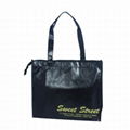 Zipper gift bag with single handle