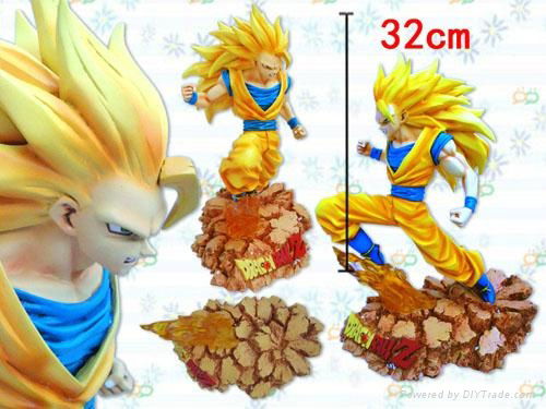 Cute anime dragon ball pvc figures 3