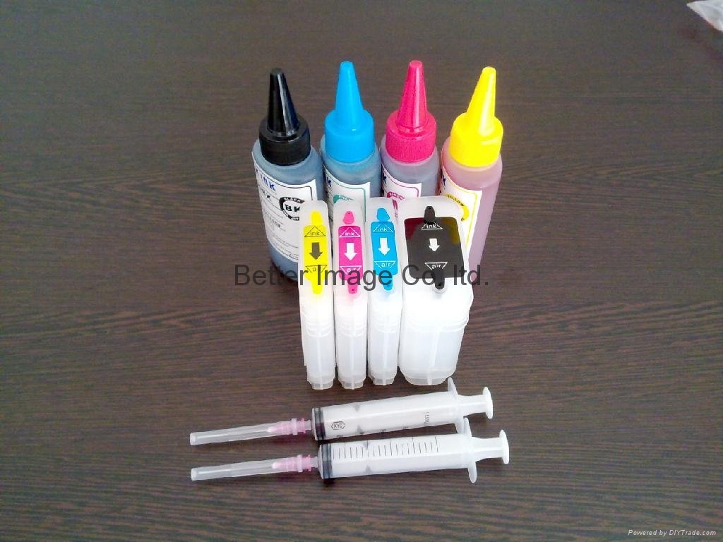 Refillable cartridges for HP series 3