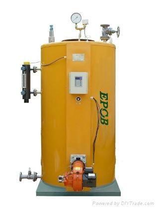 Vertical Oil Gas Fired Hot Water Boiler