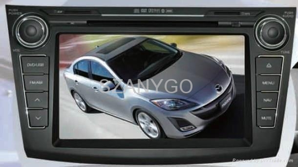 New Caska In Dash Dvd Player Navigator For 2010 Mazda 3