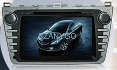 new caska in-dash dvd player navigator for Mazda 6 after 2008