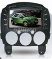 new caska in-dash dvd player navigator for Mazda 2 1