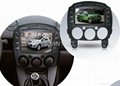 new caska in-dash dvd player navigator for Mazda 2 3