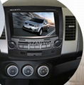 new in-dash dvd player navigator for Mitsubushi Outlander 8" HD Touch Screen 2