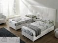 Upholstered bed - night furniture