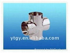 Galvanized Steel Pipe Fitting Cross