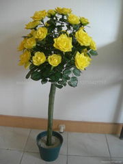 artificial rose tree 