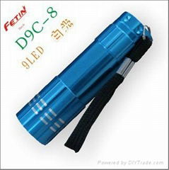 9LED highpower white led torch