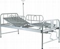 Stainless steel hospital bed 2