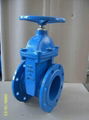 816-F DIN ductile iron resilient seat gate valve