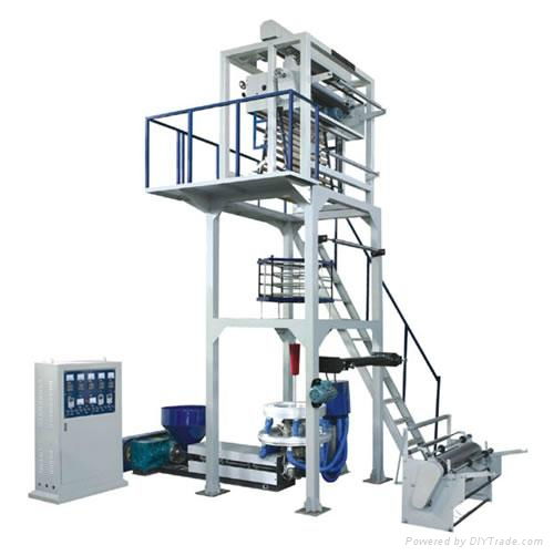 Co-extruder film blowing machine 3