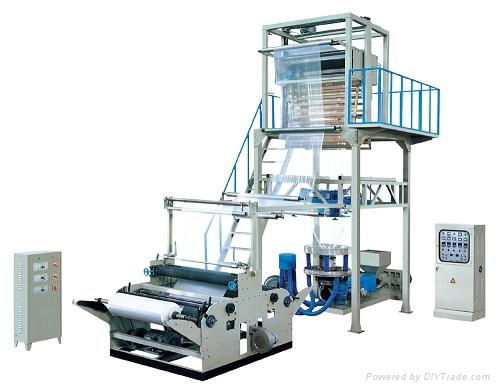 Co-extruder film blowing machine 5