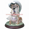 Porcelain Gift Item-Mother and Daughter 1