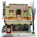 Home Decoration House buiding statue 1