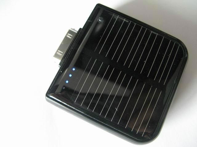 1900mAh Portable External Solar Charger for Iphone