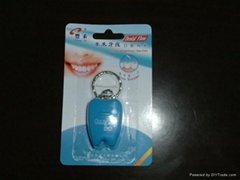 tooth shape dental floss oral care