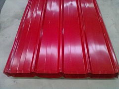 PPGI corrugated steel sheet