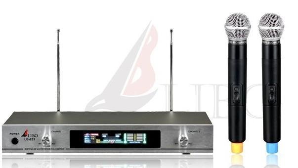 VHF Dual-Channel Wireless Microphone 