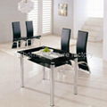 modern glass dining table xydt-067 1