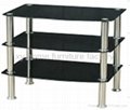 glass tv stand xyts-117
