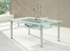 modern glass coffee table xyct-078