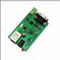 RS232 RS485 serial to TCP/IP ethernet server module converter 1