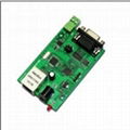 RS232 RS485 serial to TCP/IP ethernet server module converter