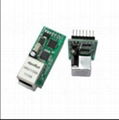 RS232 serial to ethernet converter tcp