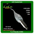 4w led candle bulb 5