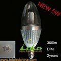 dimmable led G45 bulb 4W 3