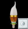 4w led candle bulb dimmable 360D Lighting 2