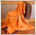 polyester anti pilling bonded polar fleece blanket 1