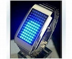 72 lamp  led watch 