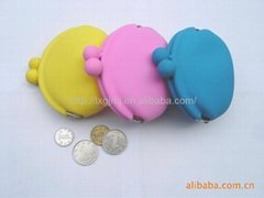 silicone coin wallet