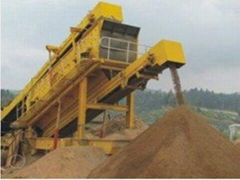 Mobile crushing plant