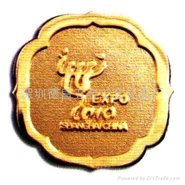 Metal badge 3