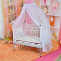 Patent!!voice control multifunction baby crib 2