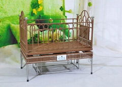 Unique multifunction swinging baby crib or bed