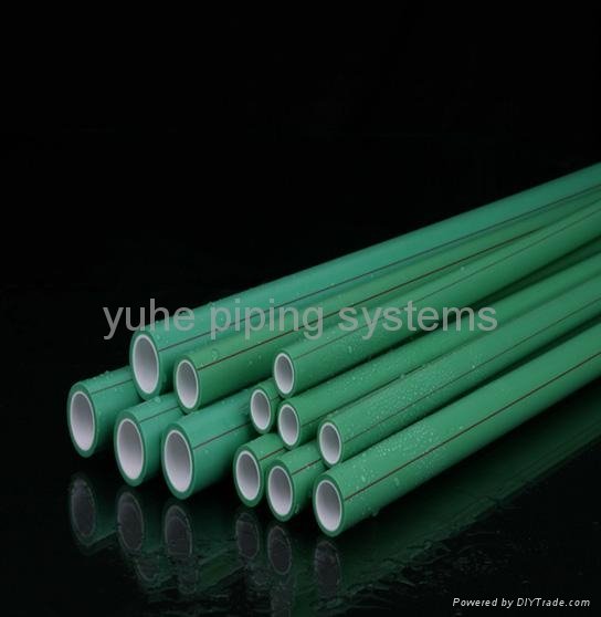 Green PPR pipes