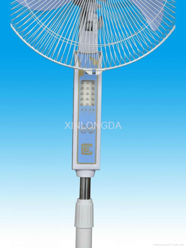 Rechargeable fan supplier 16inch 4