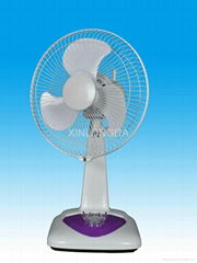 Rechargeable fan supplier 12inch table 