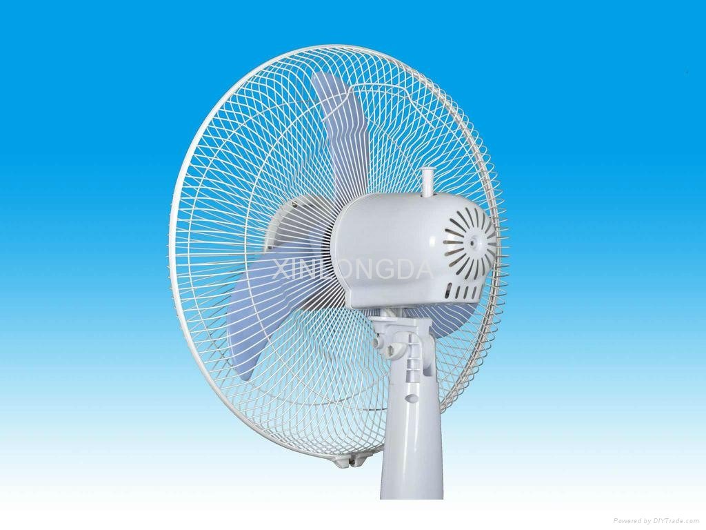 supplier emergency DC/AC fan with battery and solar panels 4
