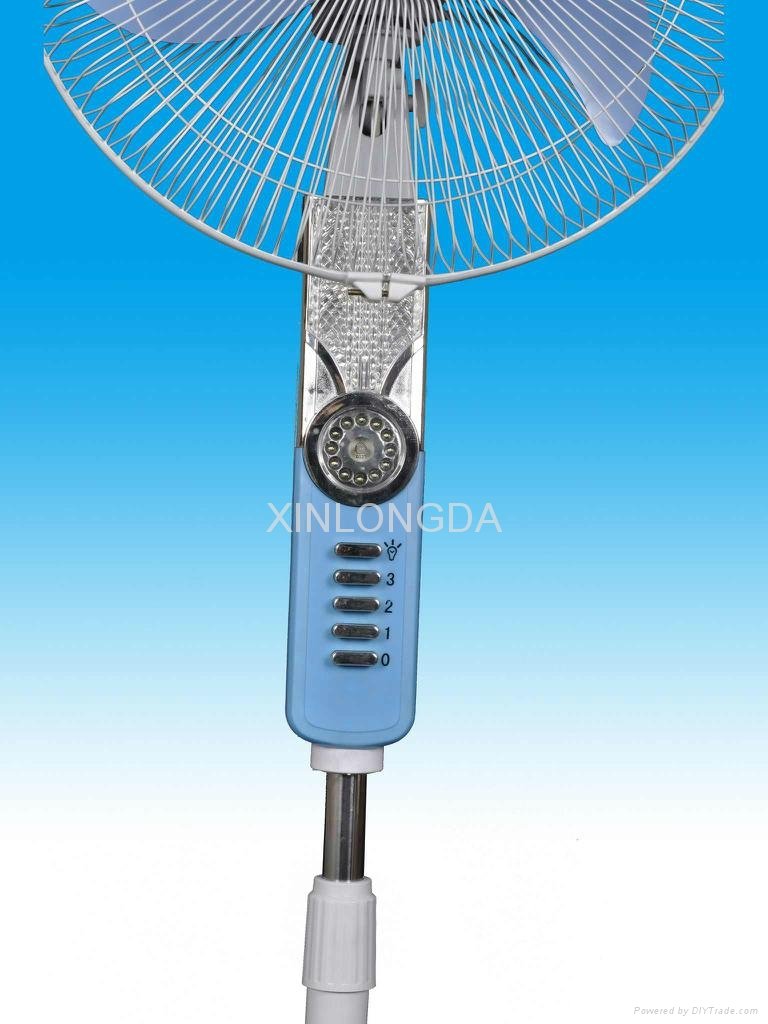 Rechargeable  Standing fan supplier 16inch 2
