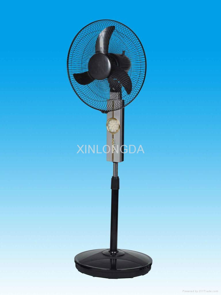 Rechargeable  Standing fan supplier 16inch 3