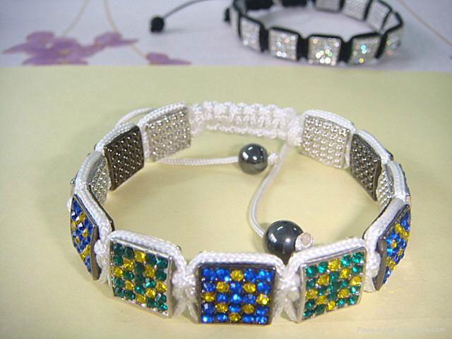 square shamballa bracelet 2