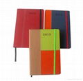 A4/A5/A6 pu leather notebook with elastic band 5